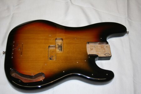 Fender Precision Body - Burst / Japan - New TB Price - $160 Shipped!