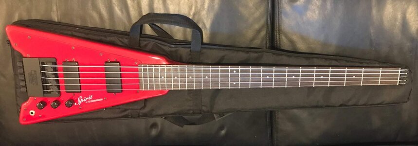 Steinberger Spirit XP-25 Mini-V - Red!  Another price drop!