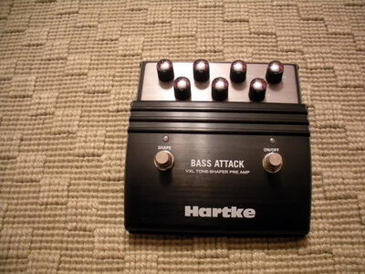 Hartke VXL Bass Attack Pedal - $45.00 SHIPPED