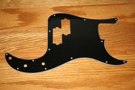 Black Precision Pickguard - SOLD