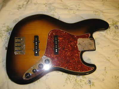 Fender MIM Power jazz bass body