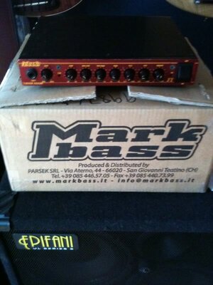 Markbass F1 Limited Edition (red faceplate)  Canadian sale only