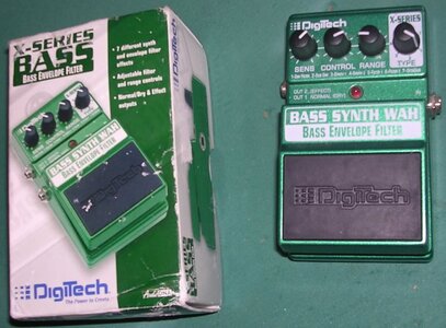 Digitech Bass Synth Wah, Aphex Bass Xciter