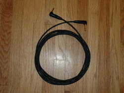 FS: 20' Canare GS-6 instrument cable, with Neutrik connectors