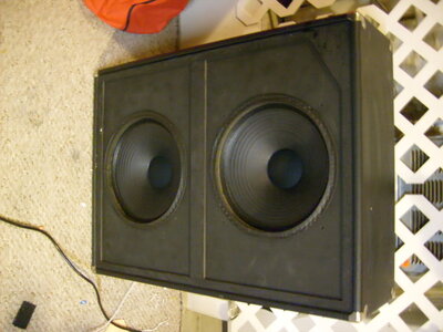 Fender Bassman Cab 2x15 NorCal $400 Obo