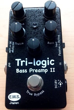 FOR SALE - EWS TRI-LOGIC BASS PREAMP 2