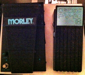 Morley Dual Bass Wah - Boss FV50H