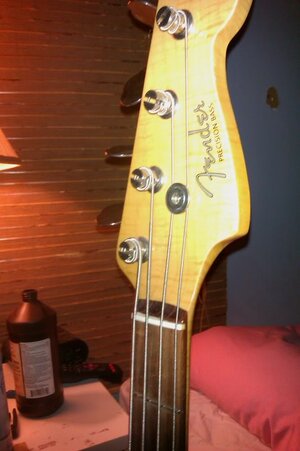 For sale 1995 MIJ Fotoflame 62 RI Precision Bass-$500