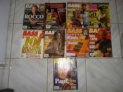 FS: OLD bass player magazine back issues