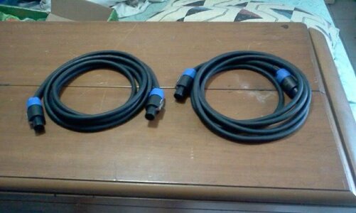 FS: Speakon cables