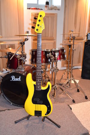 For Sale.One Of A Kind Sun Yellow Precision Bass MIJ 80's E series