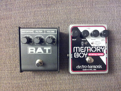 FS: EHX Micro Pog, EHX Memory Boy, Boss RC-3