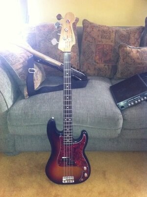 FS: P-bass and MONO gig bag.