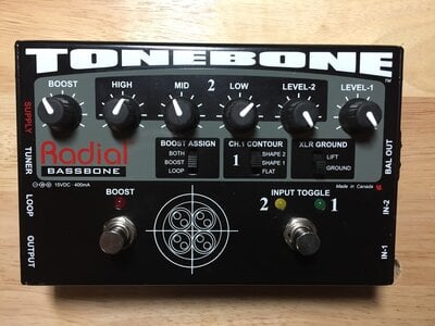 Radial Tonebone BassBone V1 - Excellent Condition