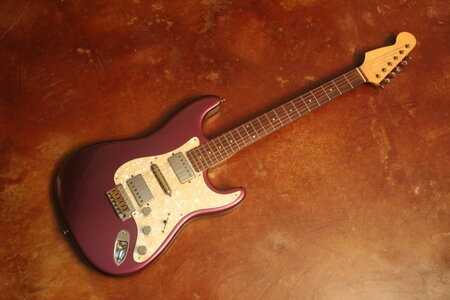 Custom Jimi Hendrix Style Strat with Chameleon Paint Job!!