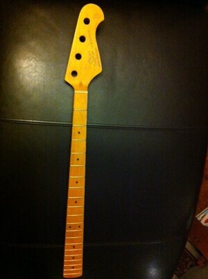 MAPLE SX NECKS, FERRITE PU, EMG P, PICKGUARD