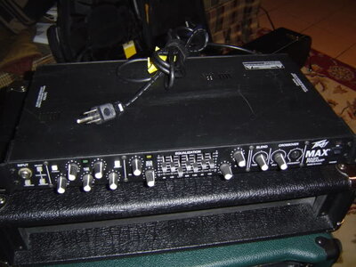 Peavey MaxBass Preamp & Case Heads