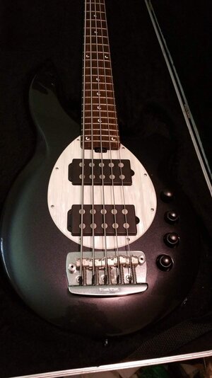 Music man Bongo 5 HH/piezo Sapphire Black