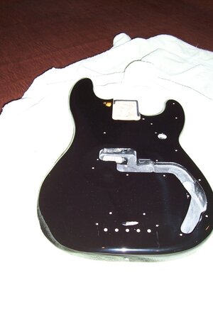 2011 MIM PBass Body - Black