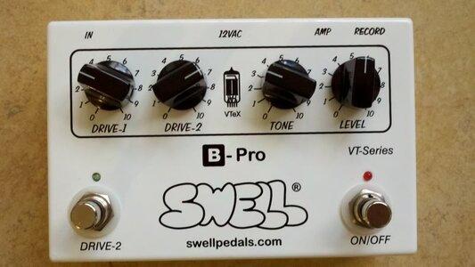 FS: SWELL B Pro V1 tube overdrive pedal. $250