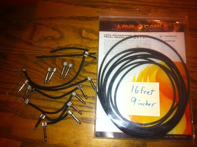 Lava cable 30 ends 16.9 feet of bulk cable $140 shipped