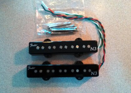 Fender N3 Jazz pickups- 5 string