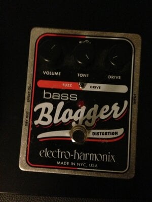 MXR Bass Compressor and EH Bass Blogger