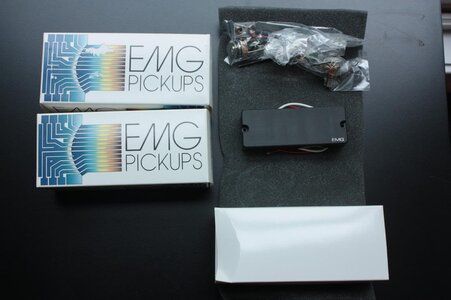 FS: EMG 40J PICKUPS (2) - MINT IN BOX