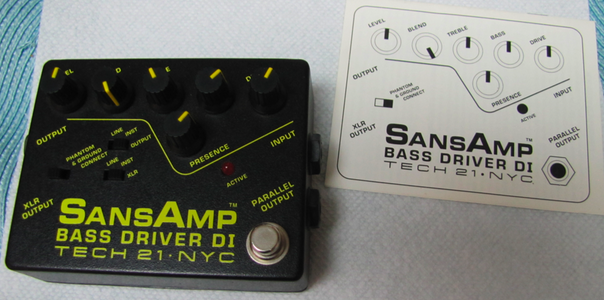 Sansamp Bass Driver DI