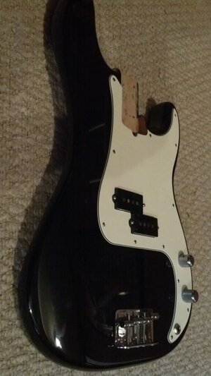 Fender loaded American Precision body