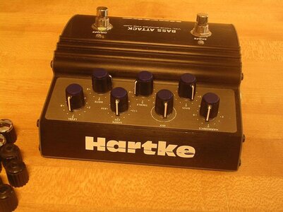 MXR Bass DI, Hartke Bass Attack DOD Phaser