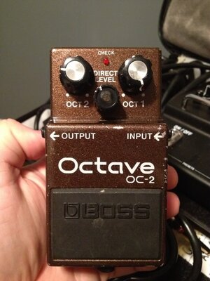 Boss OC-2 Octave Pedal