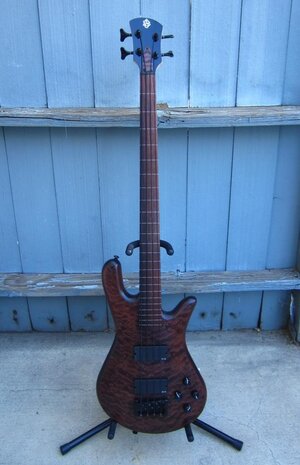 FS: Spector Legend Classic Lined Fretless (customized)