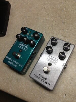 MXR bass overdrive