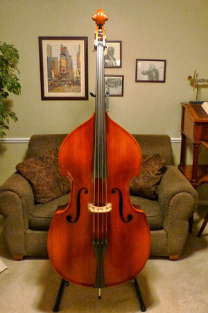 1992 Eberhard Meinel / Fully-Carved 3/4 Bass