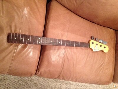 Warmoth jazz taper neck, complete FS!