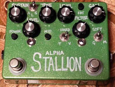 VFE Alpha Stallion - dual pedal Muff/RAT