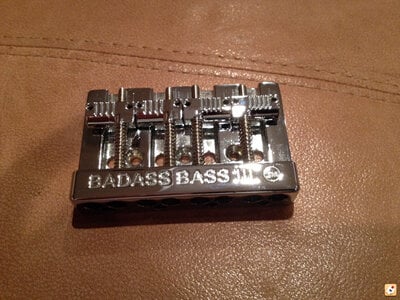 Leo Quan Badass III 4 string bridge