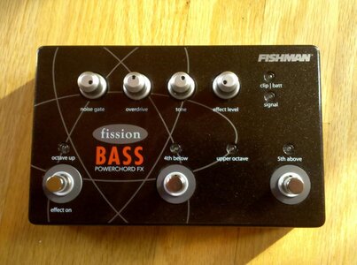 Fishman Fission Bass Powerchord FX Pedal