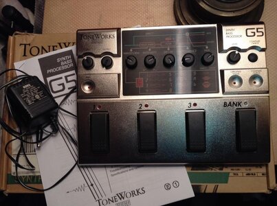 FS/Trade: Korg g5 synth bass processor