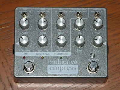 Empress Multidrive & Fuzzrocious Grey Stache