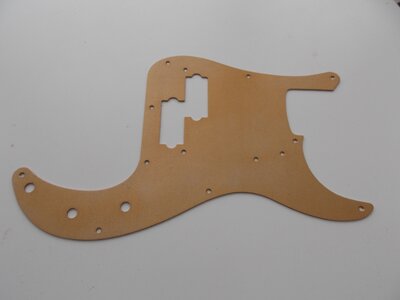 Gold Aluminum P-Bass Pickguard