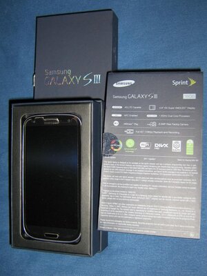 FS: Samsung Galaxy S3 - Sprint - Blue