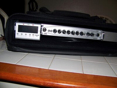 GK MB500 head with Gator rack case, ears, tuner and speakon cable $400.00