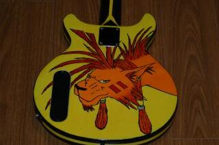 Custom Red XIII Hamer parts bass