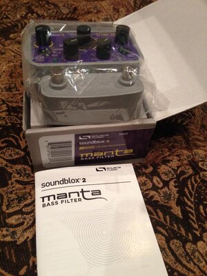 FS:  Source Audio Soundblox 2 MANTA Bass Filter