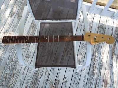 Vintage Squier Precision Bass Neck, Truss Adjust at Heel!