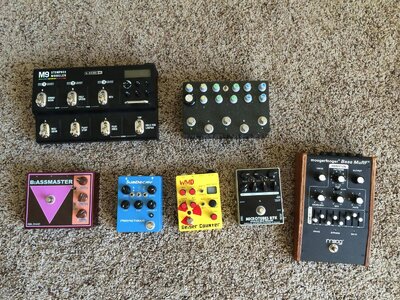 Pedal Purge (Darkglass, WMD, Moog, Subdecay)