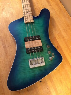 Custom Thunderbird Bass For Sale. Nordstrand/Hipshot.