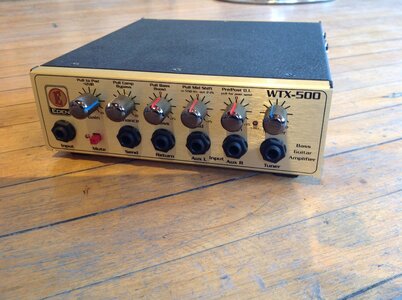 Eden WTX-500 Bass Amp Head Lightweight w/ Gig Bag